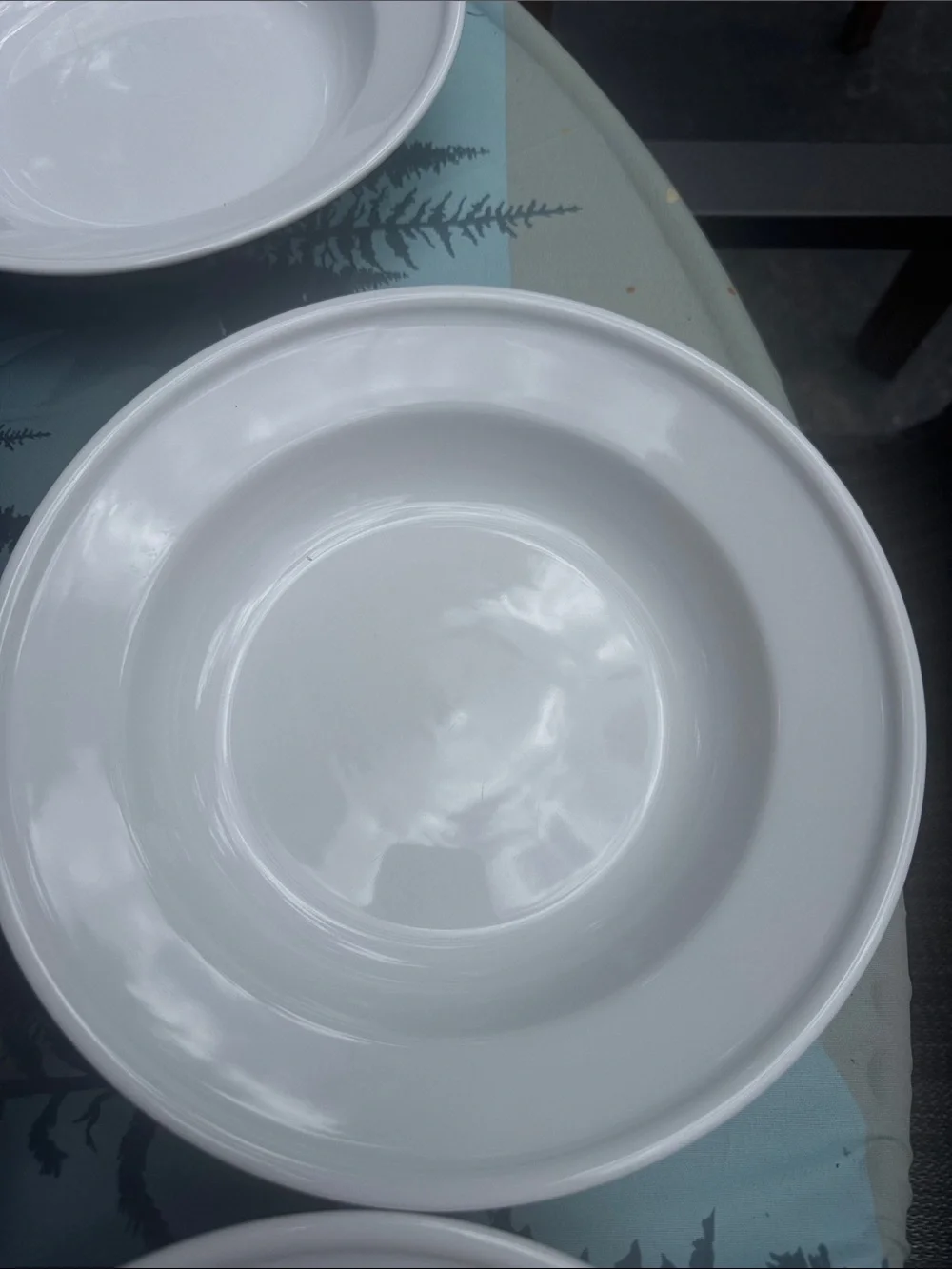 Williams Sonoma pantry essentials White Ceramic Rim Soup Bowls - Set of 6